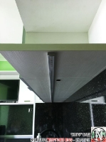 K003 - Кухня: Снежно бяло фладер и Аполон черен гланц_22